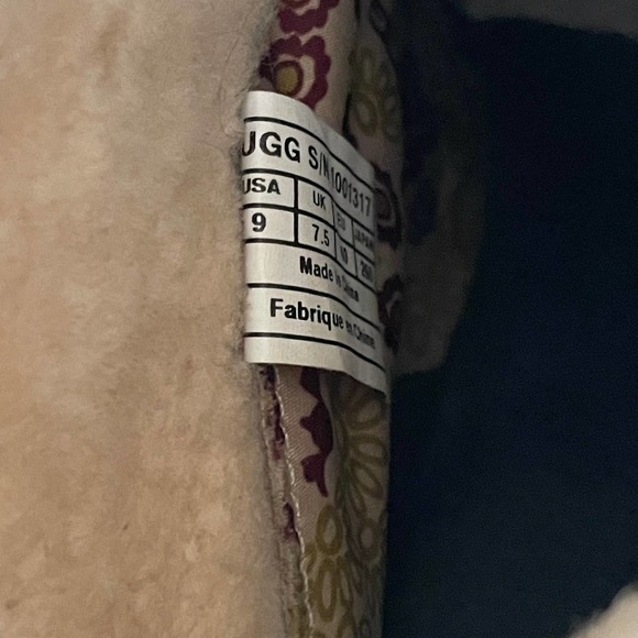 UGG Leather Carnegie Wood sole studded boots size 9 - Picture 13 of 15